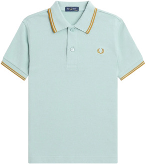 Fred Perry Groene T-shirts en Polos Fred Perry , Green , Heren - 2Xl,L,M,S