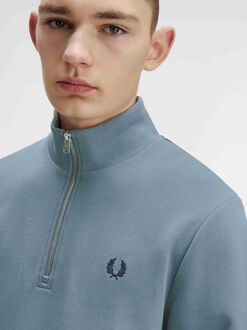 Fred Perry Half Zip Sweatshirt Heren - L