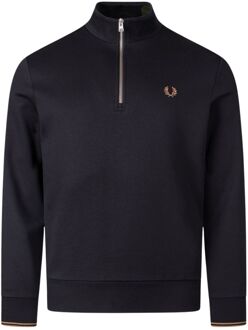 Fred Perry Half Zip Sweatshirt Heren - M