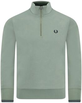 Fred Perry Half Zip Sweatshirt Heren - XXL