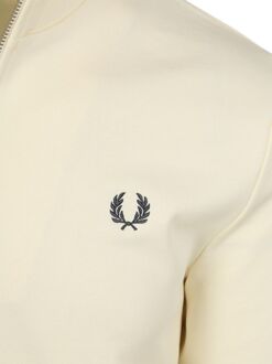 Fred Perry Half Zip Trui Ecru 46A Beige - L,M,XL,XXL
