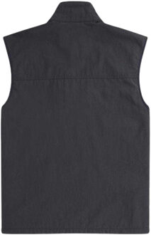 Fred Perry Heren Anker Gilet (Grijs)