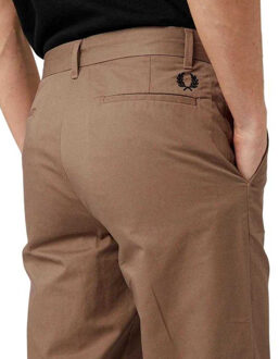 Fred Perry Heren Klassieke Broek (Bruin)