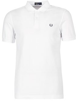 Fred Perry Heren Polo SS Plain Fred Polo White - Wit - Maat XL