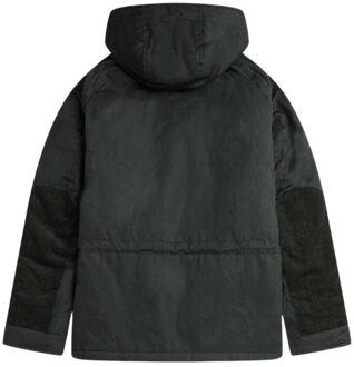 Fred Perry Heren Snorkel Korte Parka (Groen) - XL