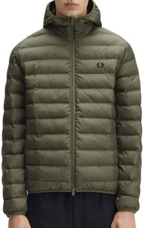 Fred Perry Hooded Insulated Winterjas Heren - L