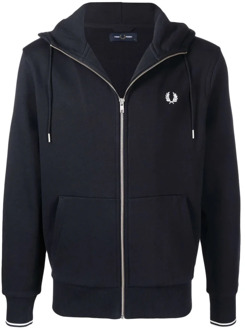 Fred Perry Hoodie 795 Navy Fred Perry , Blue , Heren - L,M,S