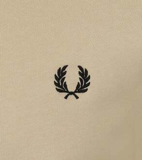 Fred Perry Hoodie Logo Beige - M,XXL