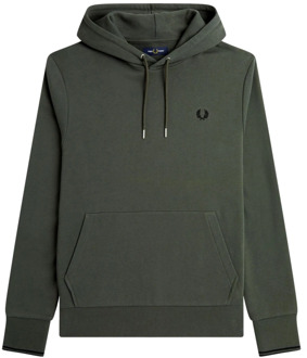 Fred Perry Hoodie M2643 Fred Perry , Green , Heren - Xl,S