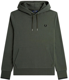 Fred Perry Hoodie M2643 Fred Perry , Green , Heren - XL