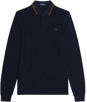 Fred Perry Klassiek Polo Shirt Fred Perry , Blue , Heren