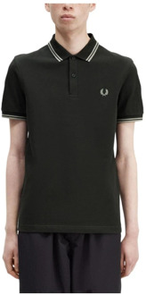 Fred Perry Klassiek Poloshirt voor Sportieve en Verfijnde Stijl Fred Perry , Green , Heren - Xl,M,S