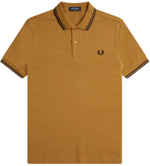 Fred Perry Klassieke Polo Shirt Fred Perry , Brown , Heren - Xl,L