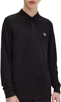 Fred Perry LS Plain Polo Heren - XL