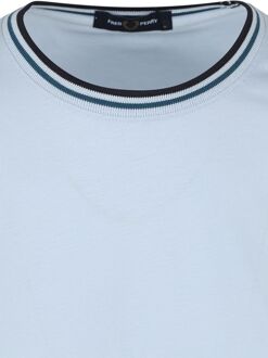 Fred Perry M1588 Twin Tipped T-shirt Licht blauw Lichtblauw - M,XL,XXL