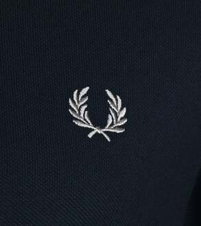 Fred Perry M6000 regular fit polo van piqué katoen Donkerblauw