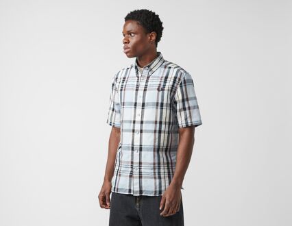 Fred Perry Madras Check Shirt, blauw - L