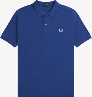 Fred Perry Plain Polo Heren blauw - XL