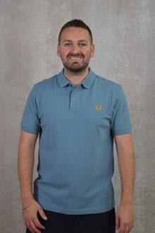 Fred Perry Plain Polo Heren blauw - XXL