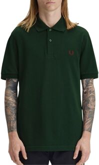 Fred Perry Plain Polo Heren - L