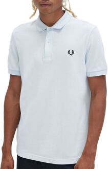 Fred Perry Plain Polo Heren licht blauw - S