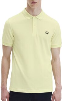 Fred Perry Plain Polo Heren licht geel - XL