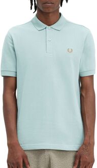 Fred Perry Plain Polo Heren lichtblauw - S