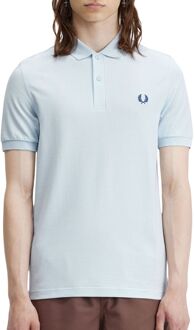 Fred Perry Plain Polo Heren lichtblauw