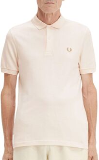 Fred Perry Plain Polo Heren lichtroze - XXL