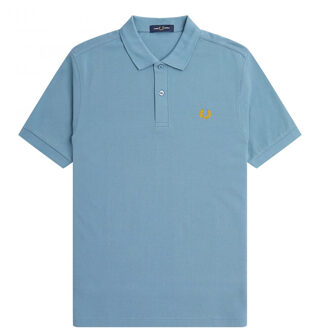 Fred Perry Plain Shirt - Blauwe Polo Heren - L