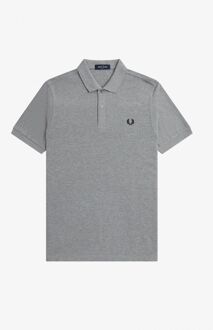 Fred Perry Plain Shirt - Grijs Gemêleerde Polo - XL