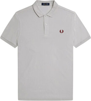 Fred Perry Plain Shirt - Grijze Polo Heren Grijs - L