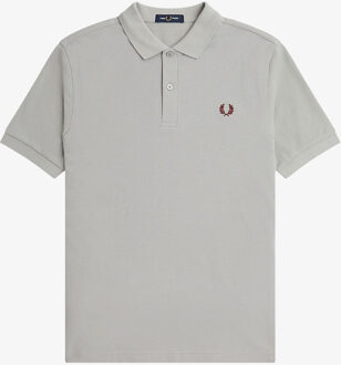 Fred Perry Plain Shirt - Grijze Polo Heren Grijs - XL