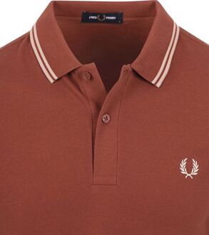 Fred Perry Polo M3600 Brique Rood - L