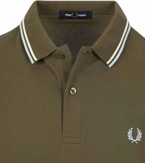 Fred Perry Polo M3600 Donkergroen V25 - S