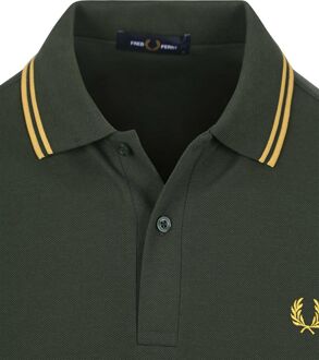Fred Perry Polo M3600 Donkergroen Y22 - L,M,S