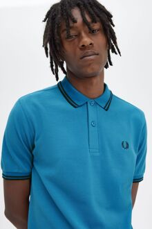Fred Perry Polo M3600 Mid Blauw V35 - L,M,S