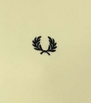 Fred Perry Polo M3600 Tipped Geel - S