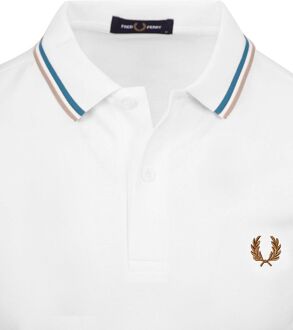 Fred Perry Polo M3600 Wit V21 - XL,XXL