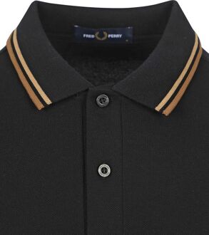 Fred Perry Polo M3600 Zwart U97 - S