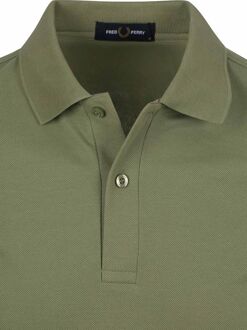 Fred Perry Polo M6000 Groen Y64 - 3XL,L,M,S,XL,XXL