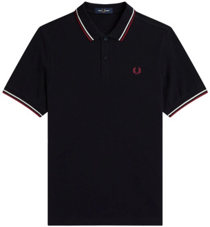 Fred Perry Polo met korte mouwen Fred Perry , Black , Heren