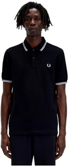 Fred Perry Polo Shirt Fred Perry , Black , Heren - 2Xl,M,S