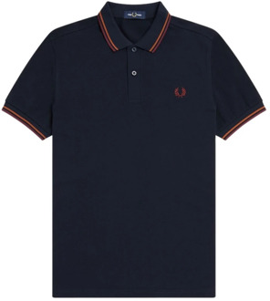 Fred Perry Polo Shirt Fred Perry , Blue , Heren - 2XL