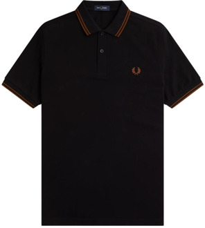 Fred Perry Polo Shirts Fred Perry , Black , Heren - 2Xl,Xl,M
