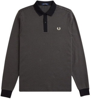 Fred Perry Polo Shirts Fred Perry , Black , Heren