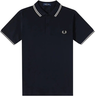 Fred Perry Polo Shirts Fred Perry , Blue , Heren - 2Xl,Xl
