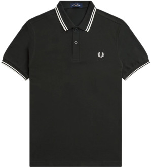 Fred Perry Polo Shirts Fred Perry , Green , Heren - 2Xl,Xl,L,M