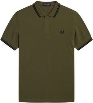 Fred Perry Polo Shirts Fred Perry , Green , Heren