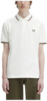 Fred Perry Polo Shirts Fred Perry , White , Heren - Xl,L,M